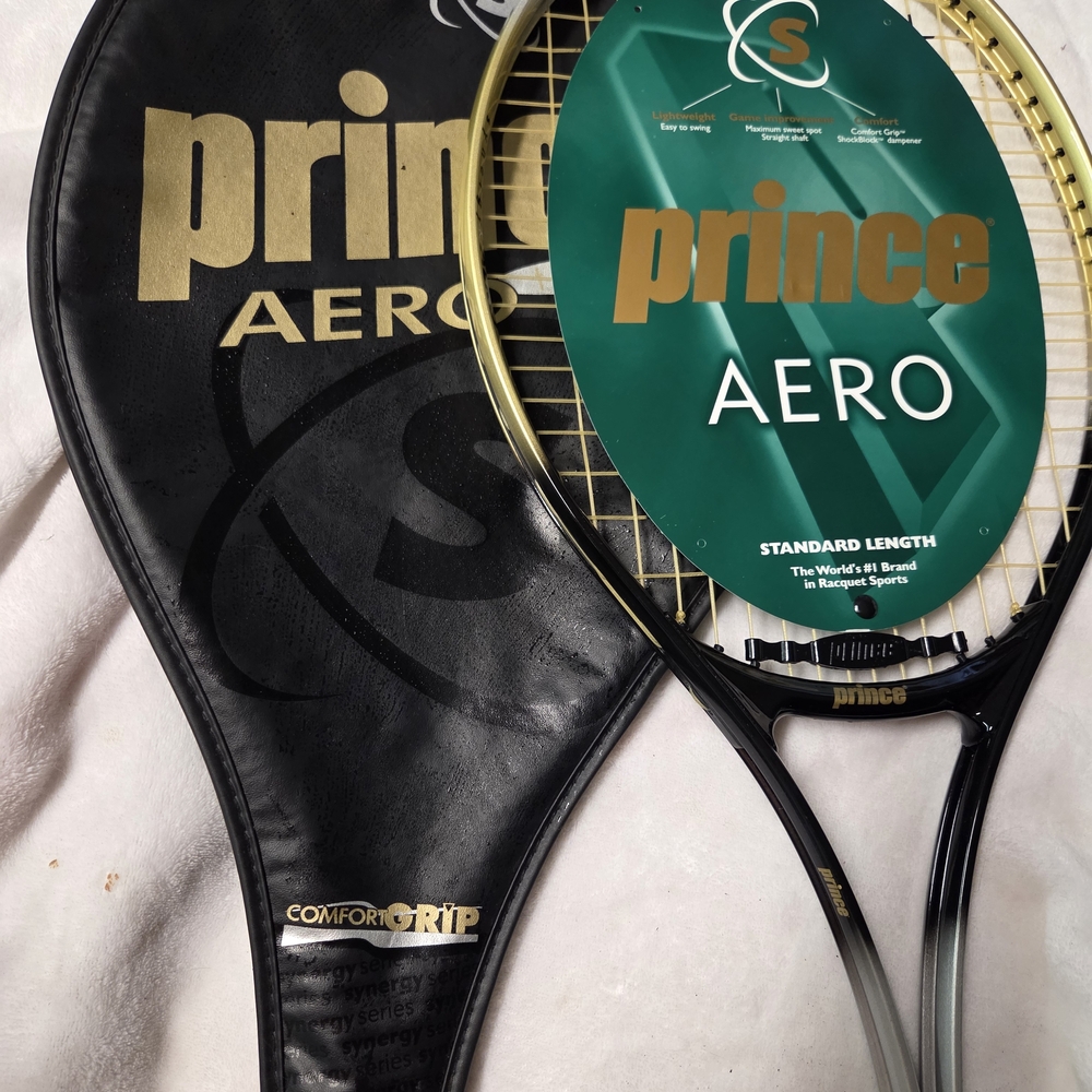 Prince Aero Tennis Racket with Cover - Picture 3 of 4